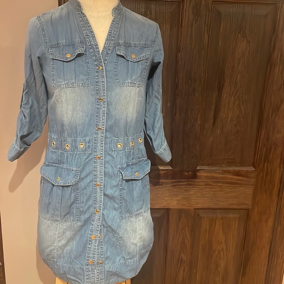 MICHAEL Michael Kors Dresses & Skirts - MICHAEL KORS DENIM DRESS